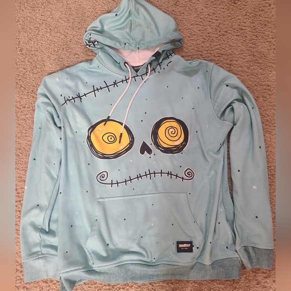 FreshHoods Other - NWOT creepy cute smile hoodie men's XXL